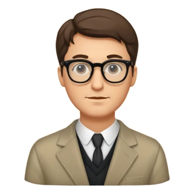 Art Critic man  sticker