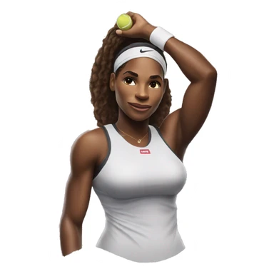 serena williams sticker