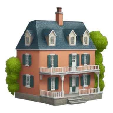 Maison de poupée sticker