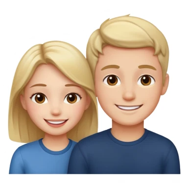 A girl telling boy , stop looking like that it's make me blush sticker