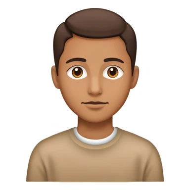 a person alone far away from a group sticker