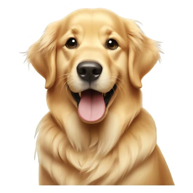 golden retriever thumbs up good sticker