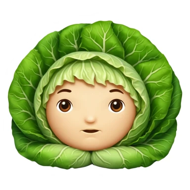 Cabbage roll  with no face sticker