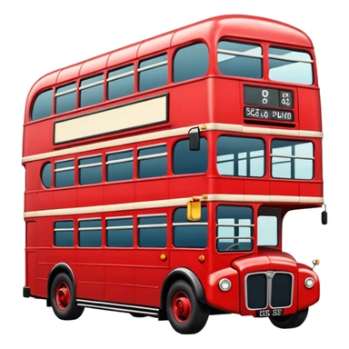 Double Decker Bus sticker