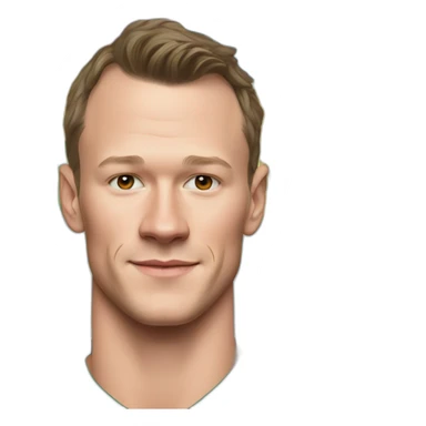 Jonathan Toews as rainbow with daffodils and roses sticker