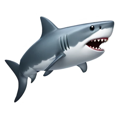 Shark tap dancing sticker