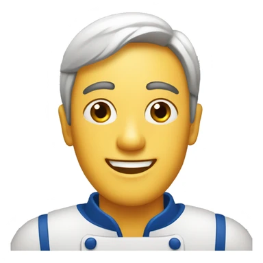 paella valenciana con cara sonriente sticker