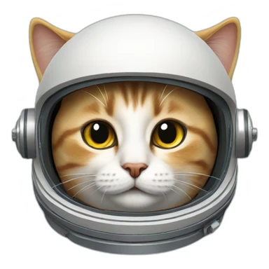 astronout cat sticker