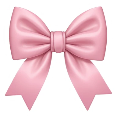 Very light Pink coquette aesthetic bow  sticker