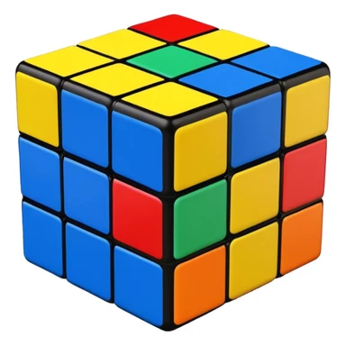 Кубик рубика sticker