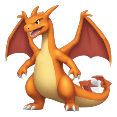 charizard-stand-up sticker