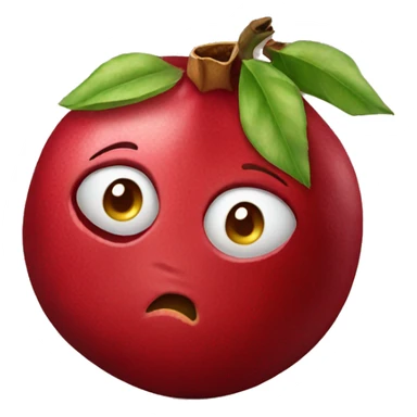 pomegranate emoji sticker
