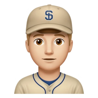 white guy with a backwards baseball cap sticker