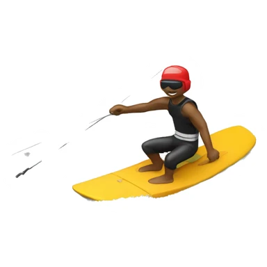 Wakeboarder behind boat sticker