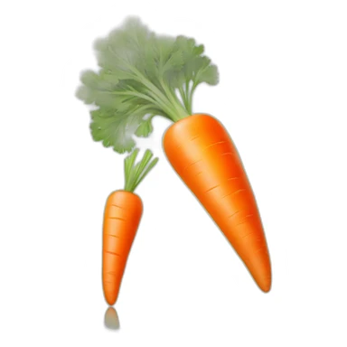 carrot baggage sticker