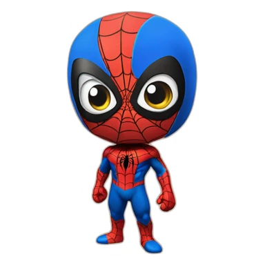 3D Emoji the METAVERSE spiderman sticker