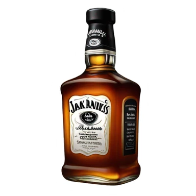 Jack Daniels Beer Bottle sticker