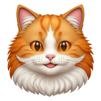 Emoji cat sticker