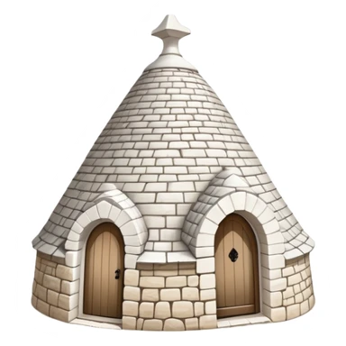un trullo di alberobello sticker