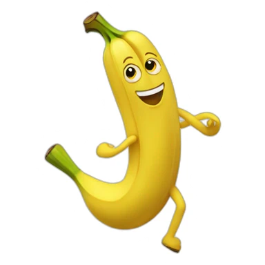 banana dancing sticker