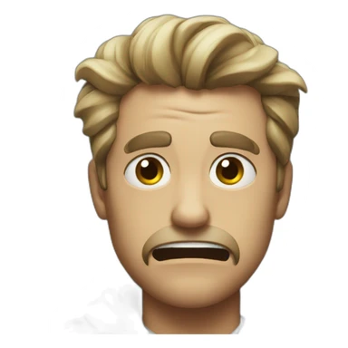 Ma pissed Off but a bit happy sticker