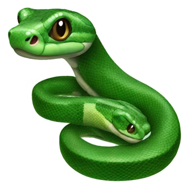 emerald tree boa sticker