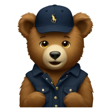 Ralph Lauren bear sticker