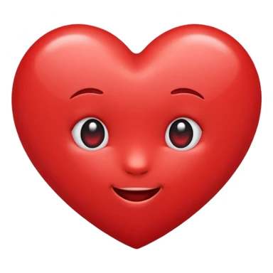 cute heart emoji  sticker