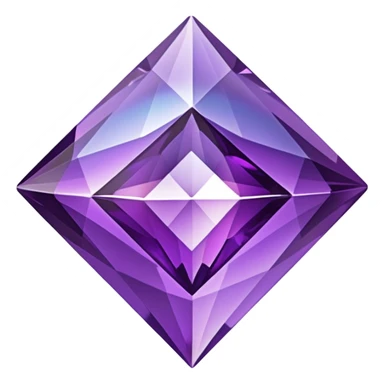 glitter purple crystal diamond sticker