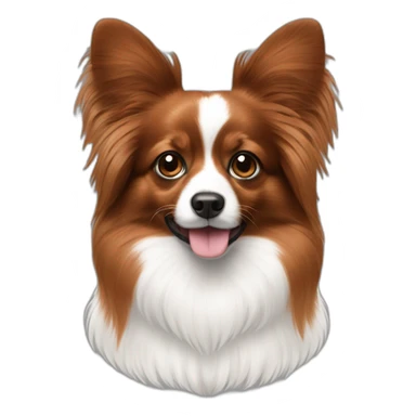 Papillon cerise sticker