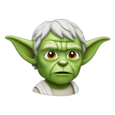 soccer yoda sticker