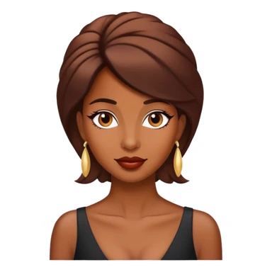 Brown coquette  sticker