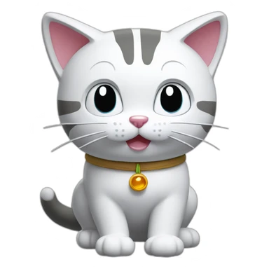 Doraemon el gato cosmico sticker