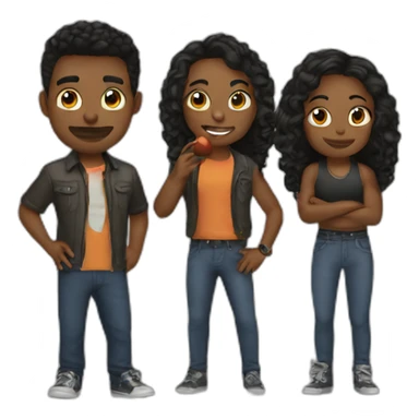 i'm hooked fam sticker