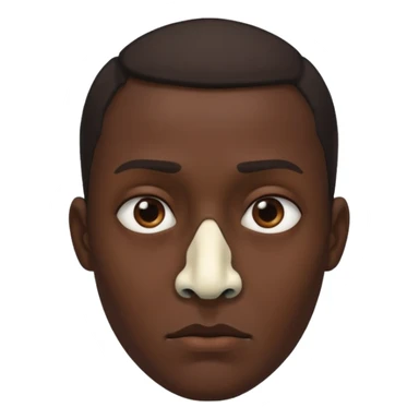 Cannibal with bone through nose sticker