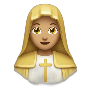 holy mary sticker