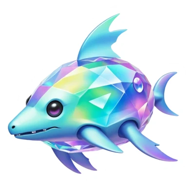 Weird abstract floating Digimon-Fakémon-Pokémon-fantasy-creature la creatura sticker