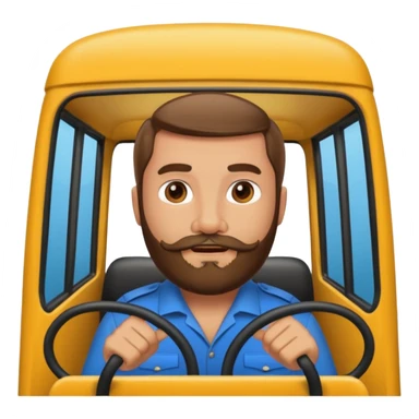 beardedminibus driver sticker