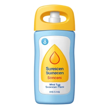 sunscreen sticker