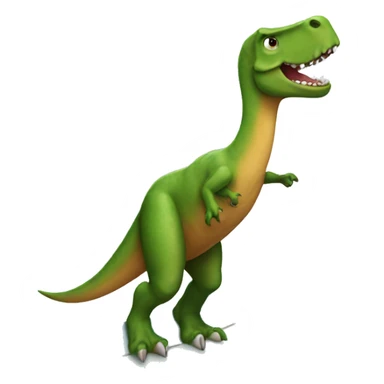 Surfboard dinosaur sticker