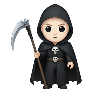 Lil jeff as a reaper sticker