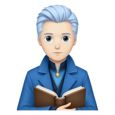  Vergil from DMC games with a book that says "How to stay motivated" sticker