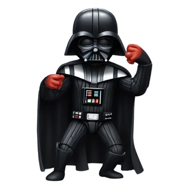 Darth Vader choke hold sticker