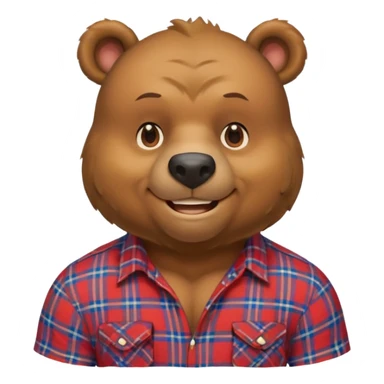 Gay Bear chilling  sticker