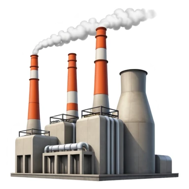 Thermal power plant sticker