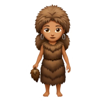 Cave woman  sticker
