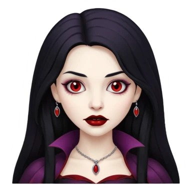 vampire woman. sticker