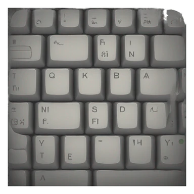 bash keyboard sticker