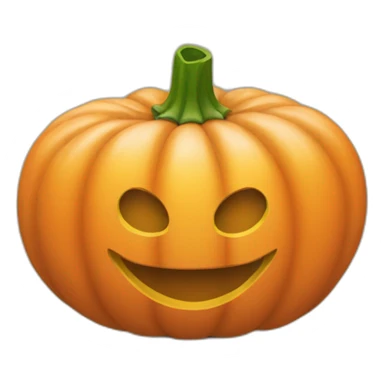 Une citrouille sur patte sticker