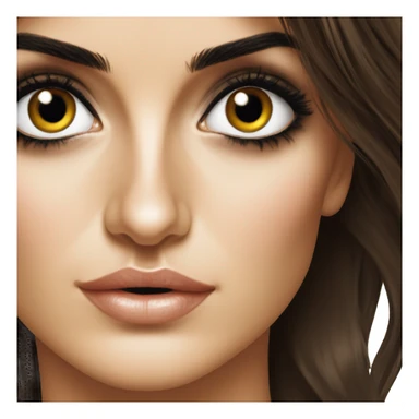 Penelope Cruz eyes sticker